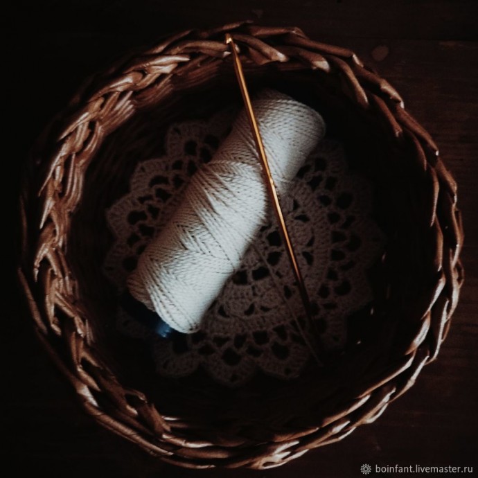 Вязаная звёздочка