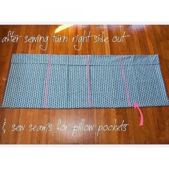 Матрац из подушек для пола Матрац из подушек для пола