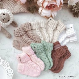 ​Вязание носочков на спицах