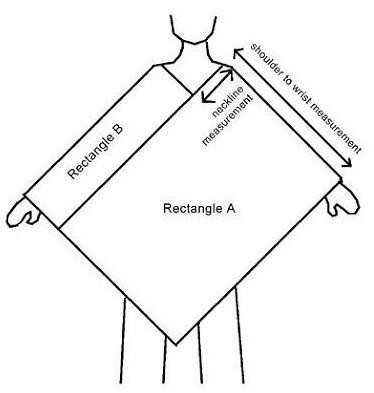 Вязаные накидки-пончо