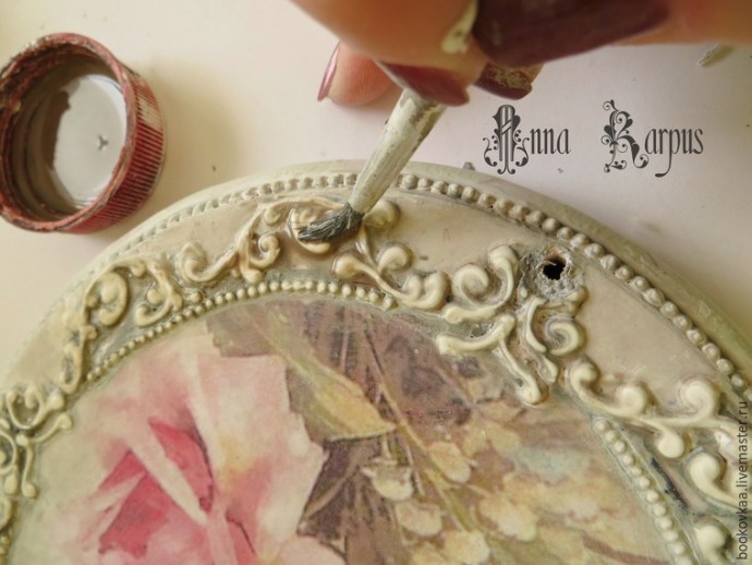 ​Мастер-класс по декору кухонной доски "English breakfast": часть 3