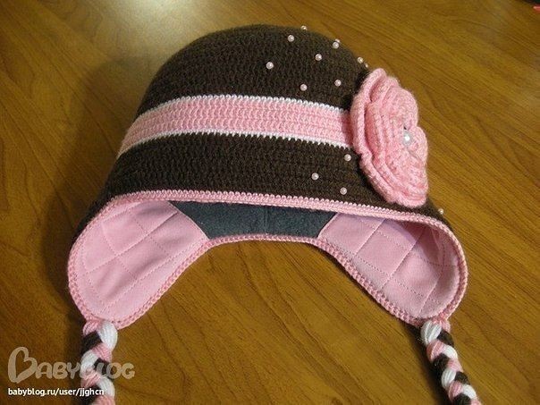 ​Подкладка в вязаную шапку