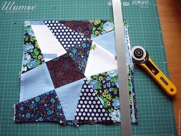 Покрывало из лоскутов Покрывало из лоскутов