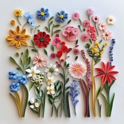 Цветы в технике квиллинг