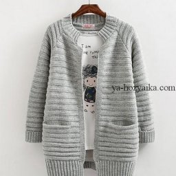 Кардиган с карманами
