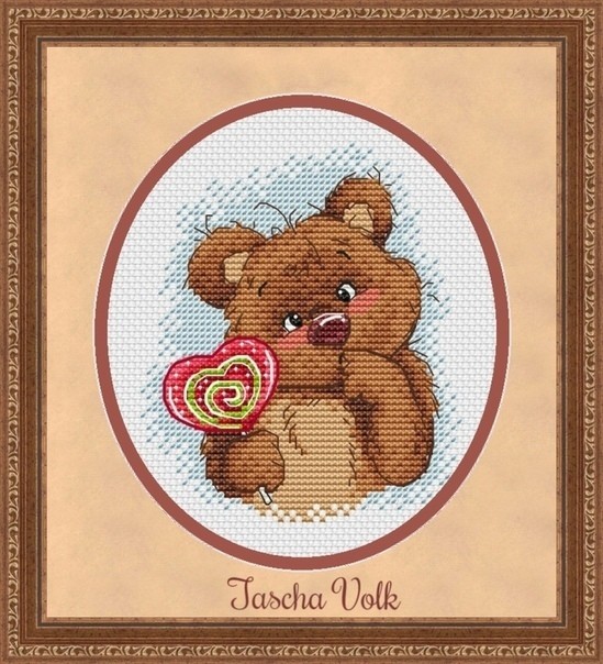 ​Мишутка с конфетой