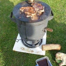 Печь из газового баллона