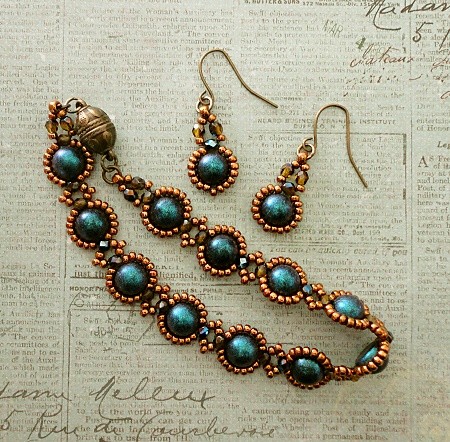 Простые украшения из бисера и бусин