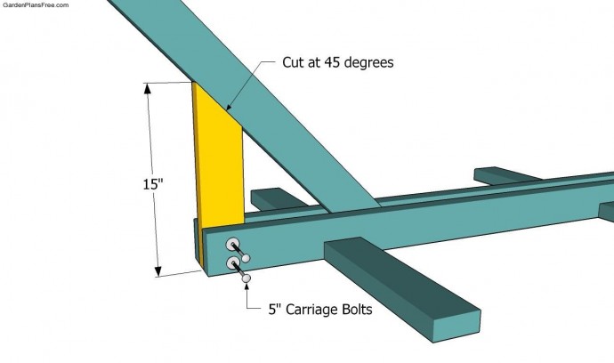 Стойка для гамака
