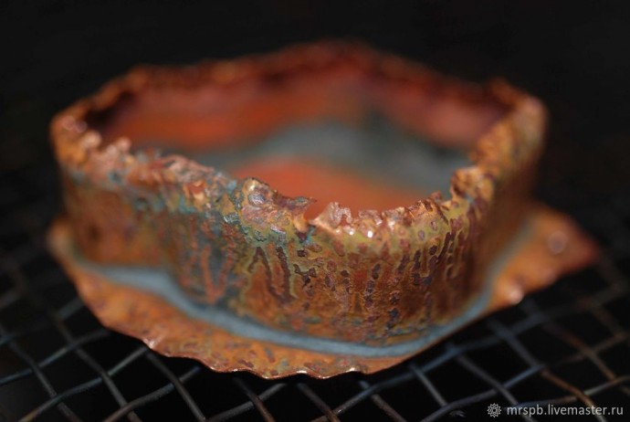 ​Делаем кулон из меди с заливкой ювелирной смолой: часть 1