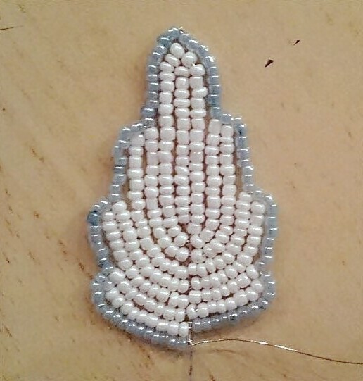 Ирис из бисера