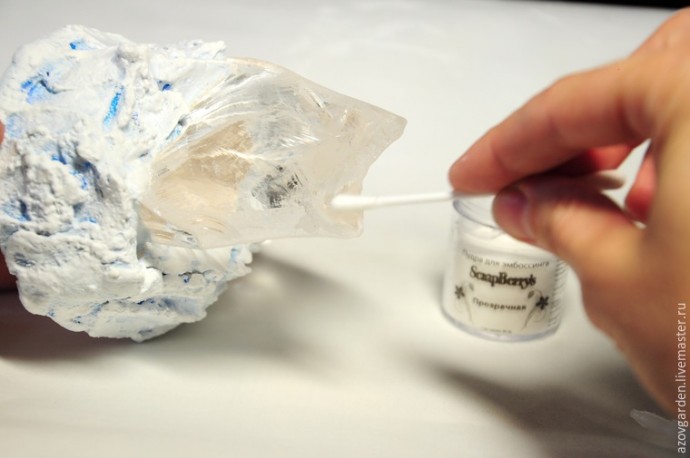 Создаём интерьерную статуэтку из стекла и гипса "Айсберг": часть 3 Создаём интерьерную статуэтку из стекла и гипса "Айсберг": часть 3