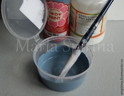 Декорирование шкатулки а-ля бохо: часть 1