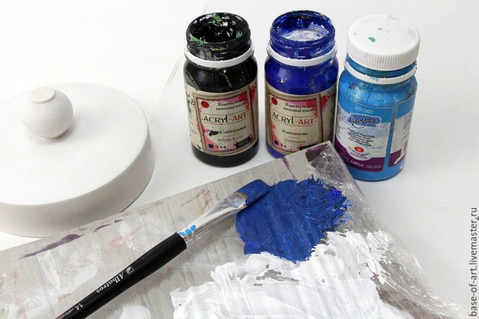 ​Мастер-класс по декупажу баночки "Португалия в сердце"