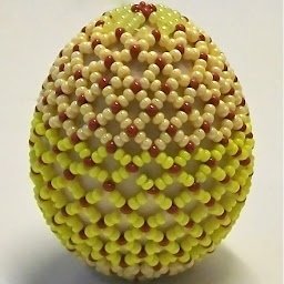 ​Основные способы оплетения пасхальных яиц и наиболее часто используемые техники