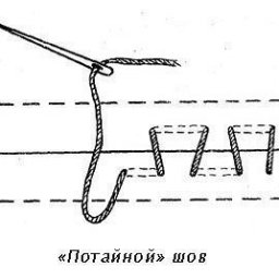 ​Что такое потайной шов