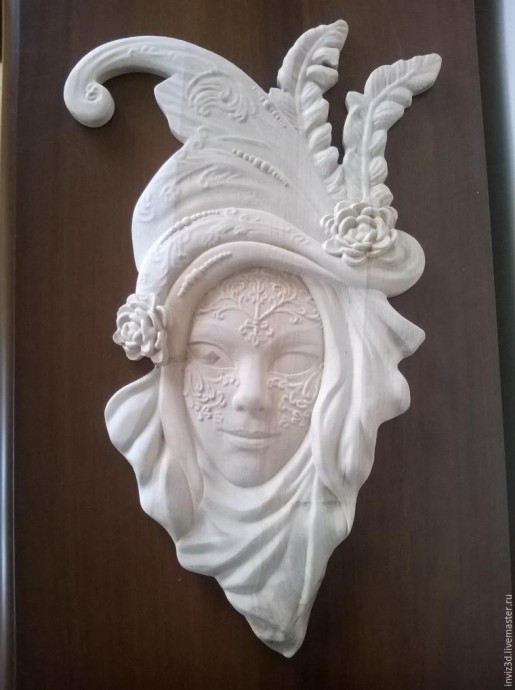 Изготавливаем маску в венецианском стиле с применением 3D технологий: часть 5 Изготавливаем маску в венецианском стиле с применением 3D технологий: часть 5