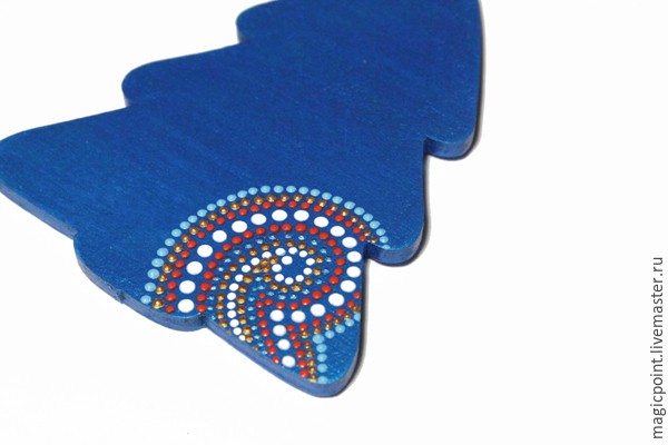 Мастер-класс по точечной росписи новогодних подвесок: часть 2 Мастер-класс по точечной росписи новогодних подвесок: часть 2