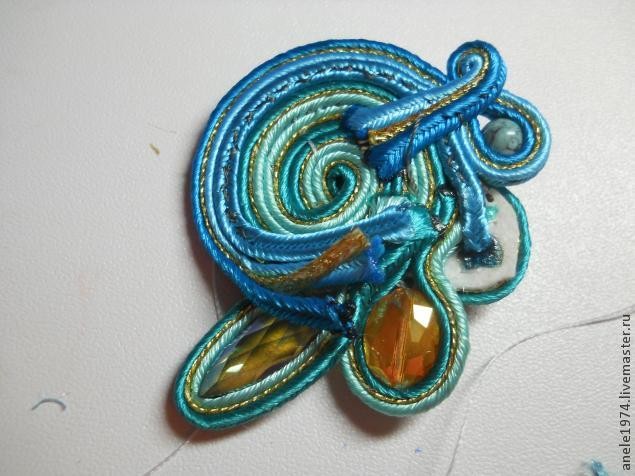 Мастер-класс по созданию сутажного кулона "Весенний букетик": часть 4 Мастер-класс по созданию сутажного кулона "Весенний букетик": часть 4