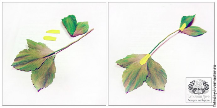 Создаем кожаную брошь-розу: часть 2