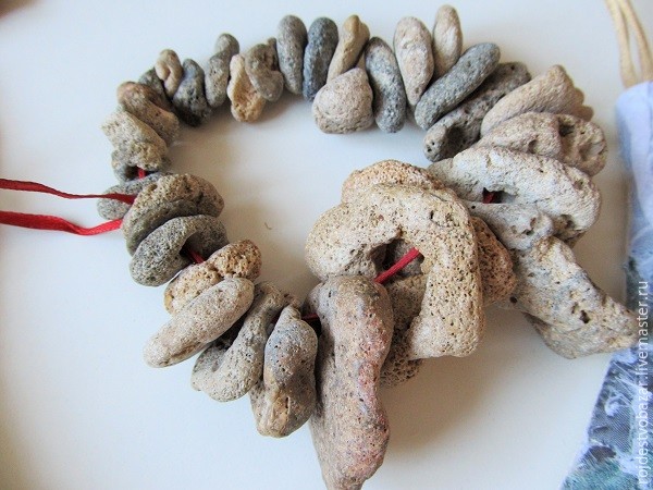 Делаем текстильное колье в технике крейзи: часть 3