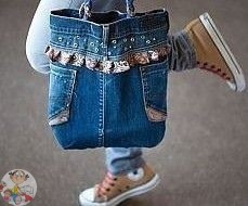 Джинсовая сумочка