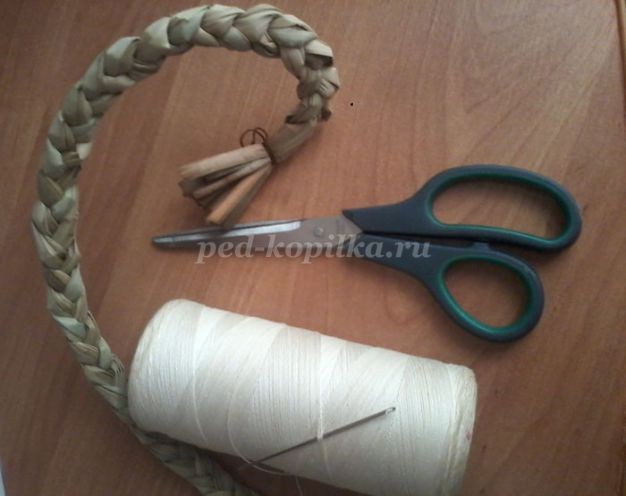 Гнездо из природного материала: часть 1