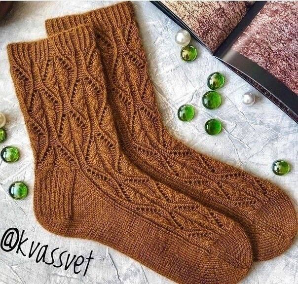 Изумительный узор для носочков