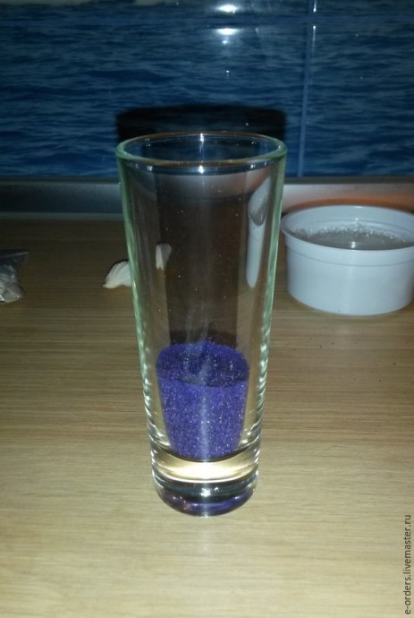 Создаем гелевую свечу в морском стиле Создаем гелевую свечу в морском стиле