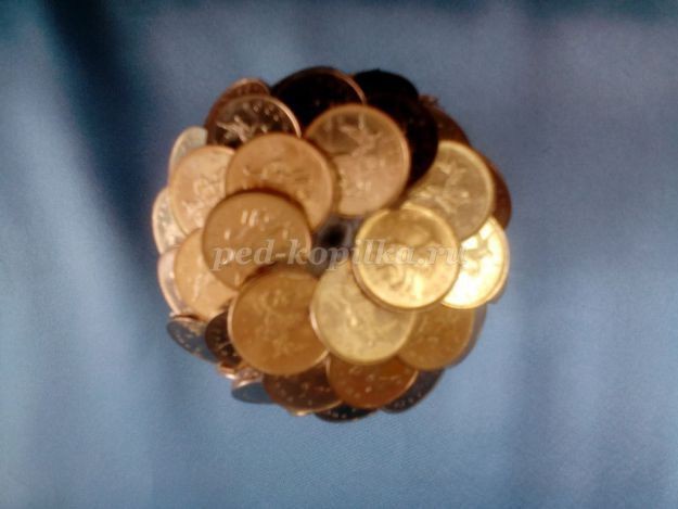 ​Денежный топиарий: часть 2