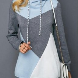 Свитшоты из комбинированных тканей