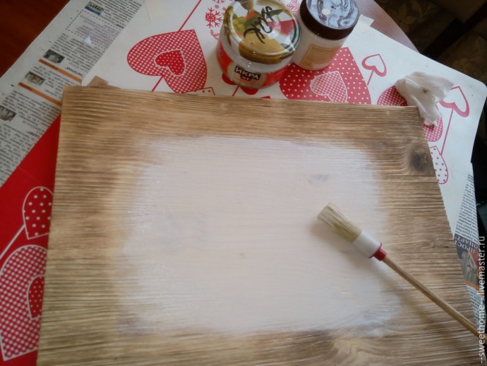 Мастер-класс о том, как вживить лазерную распечатку на брашированную поверхность: часть 1