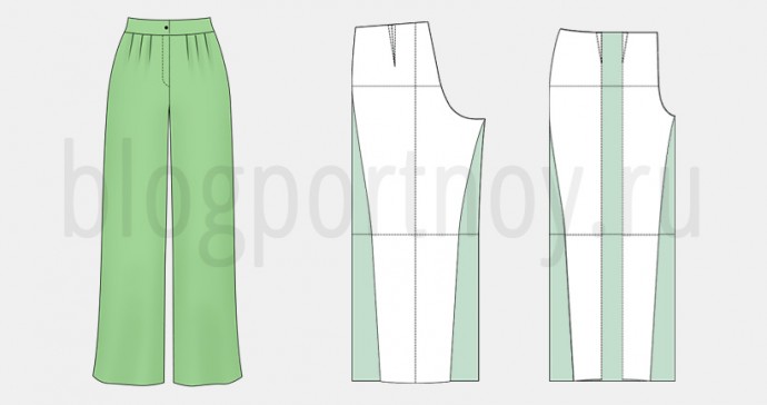 Моделируем брюки