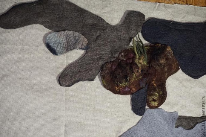 ​Шьем уютный коврик "Лесная полянка": часть 1