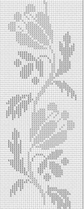 Схемы для филейного вязания Схемы для филейного вязания