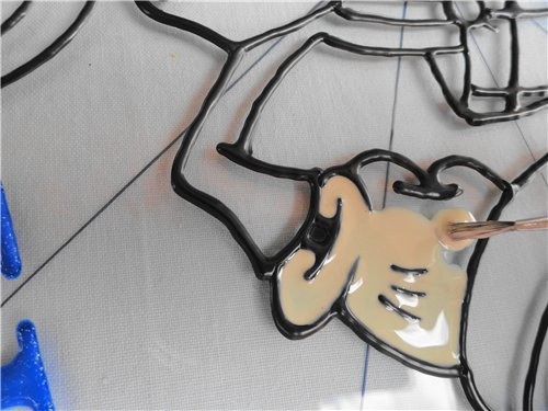 ​Создаем часы "Веселый клоун": часть 3