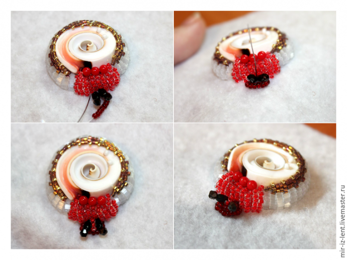 Ожерелье "Гость кораллового рифа"