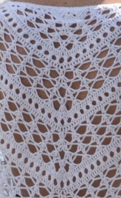 Шаль крючком Шаль крючком