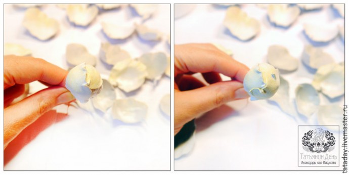 Создаем кожаную брошь-розу: часть 2