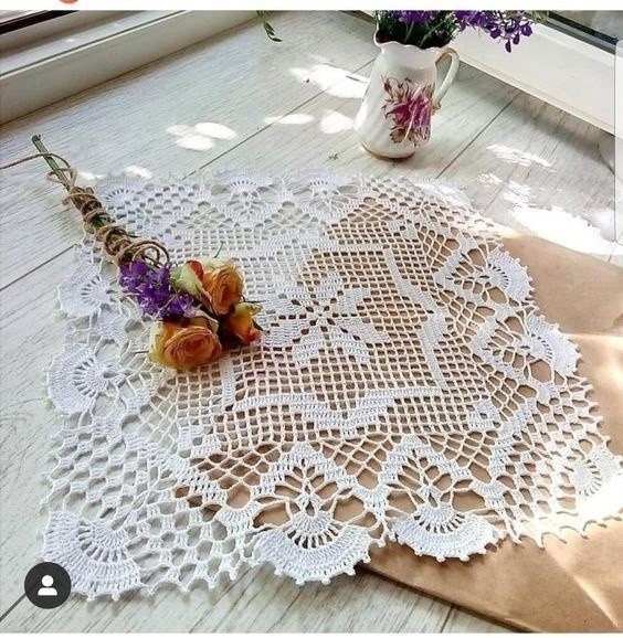 Воздушная квадратная салфетка Воздушная квадратная салфетка