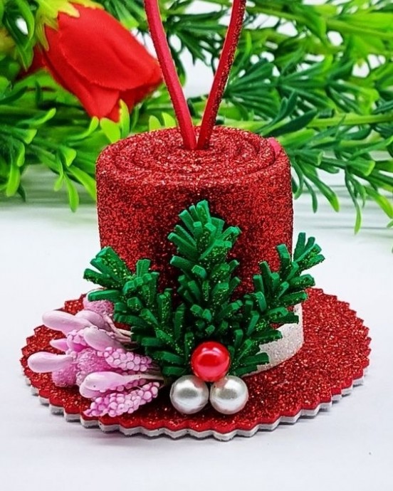 Блестящий декор из фоамирана