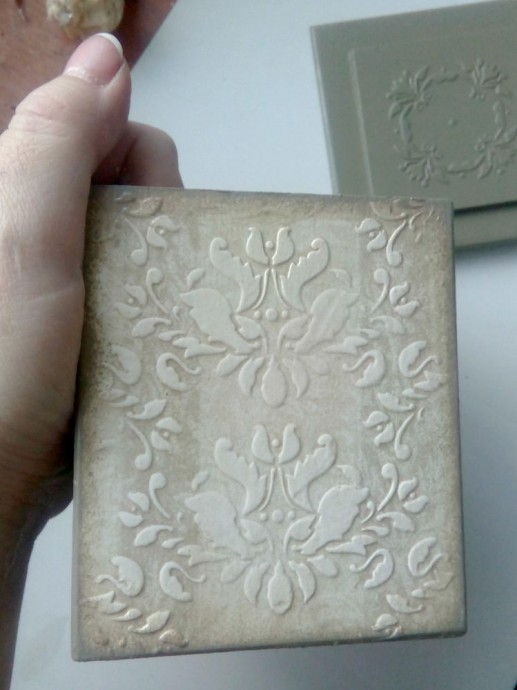 ​Декупаж короба для специй "Путешествие": часть 2