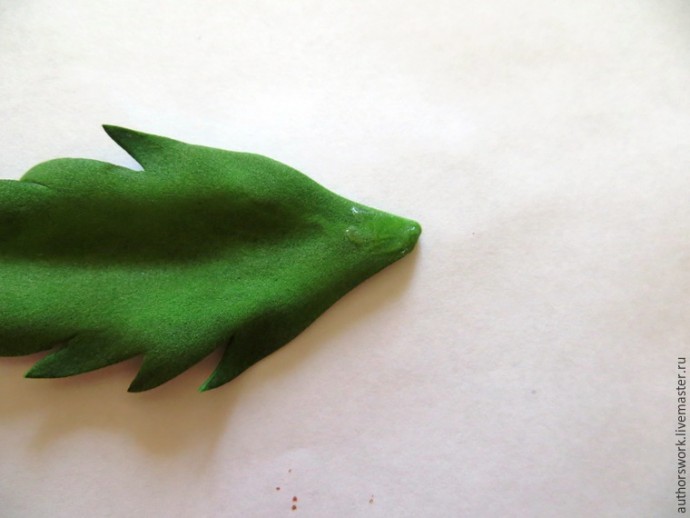 Гербера из фоамирана: часть 6