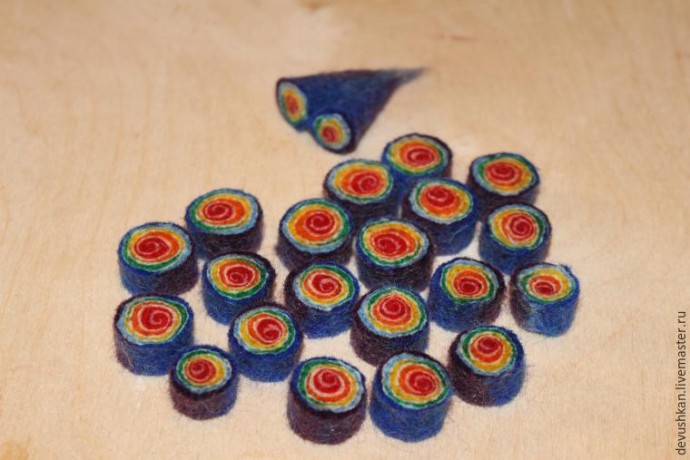 ​Как сделать необычные бусы-роллы: три разных способа, часть 3