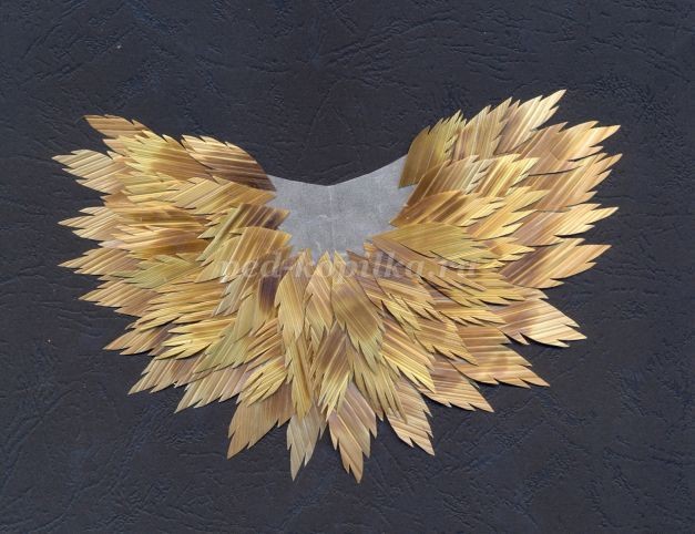 Панно из соломки "Прекрасный аист": часть 4 Панно из соломки "Прекрасный аист": часть 4