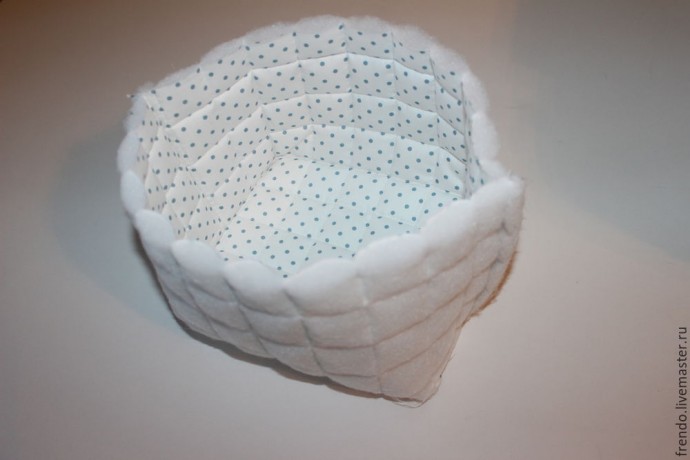 Шьем хлопковую корзину для мелочей Шьем хлопковую корзину для мелочей