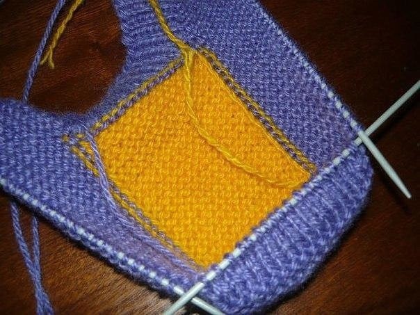 ​Тапочки спицами своими руками