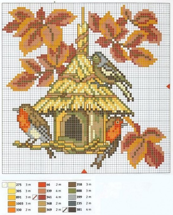 Вышиваем осень