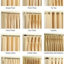 Формируем складки и сборки на шторах