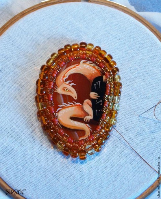 Плетем оправу для неудобных камешков Плетем оправу для неудобных камешков